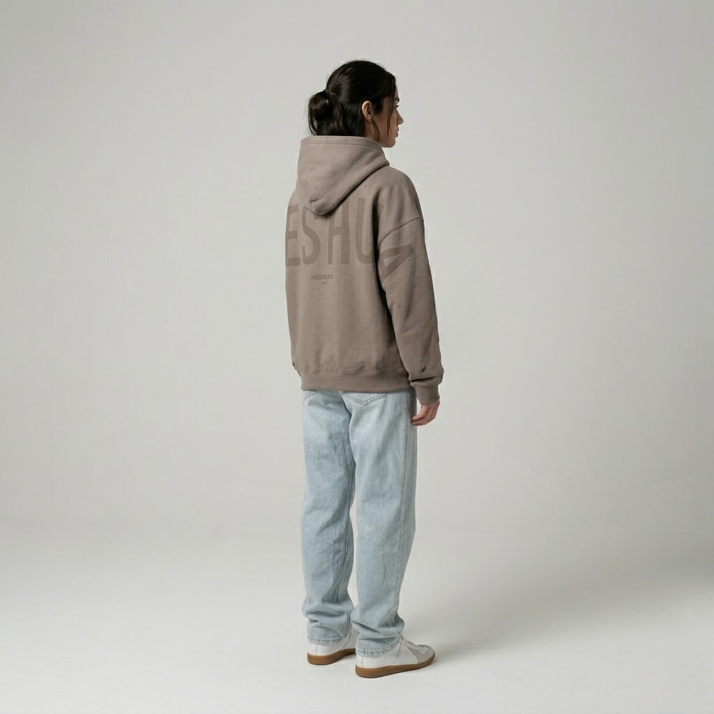Essential Psalms Unisex Oversized Pullover Hoodie Streetwear
