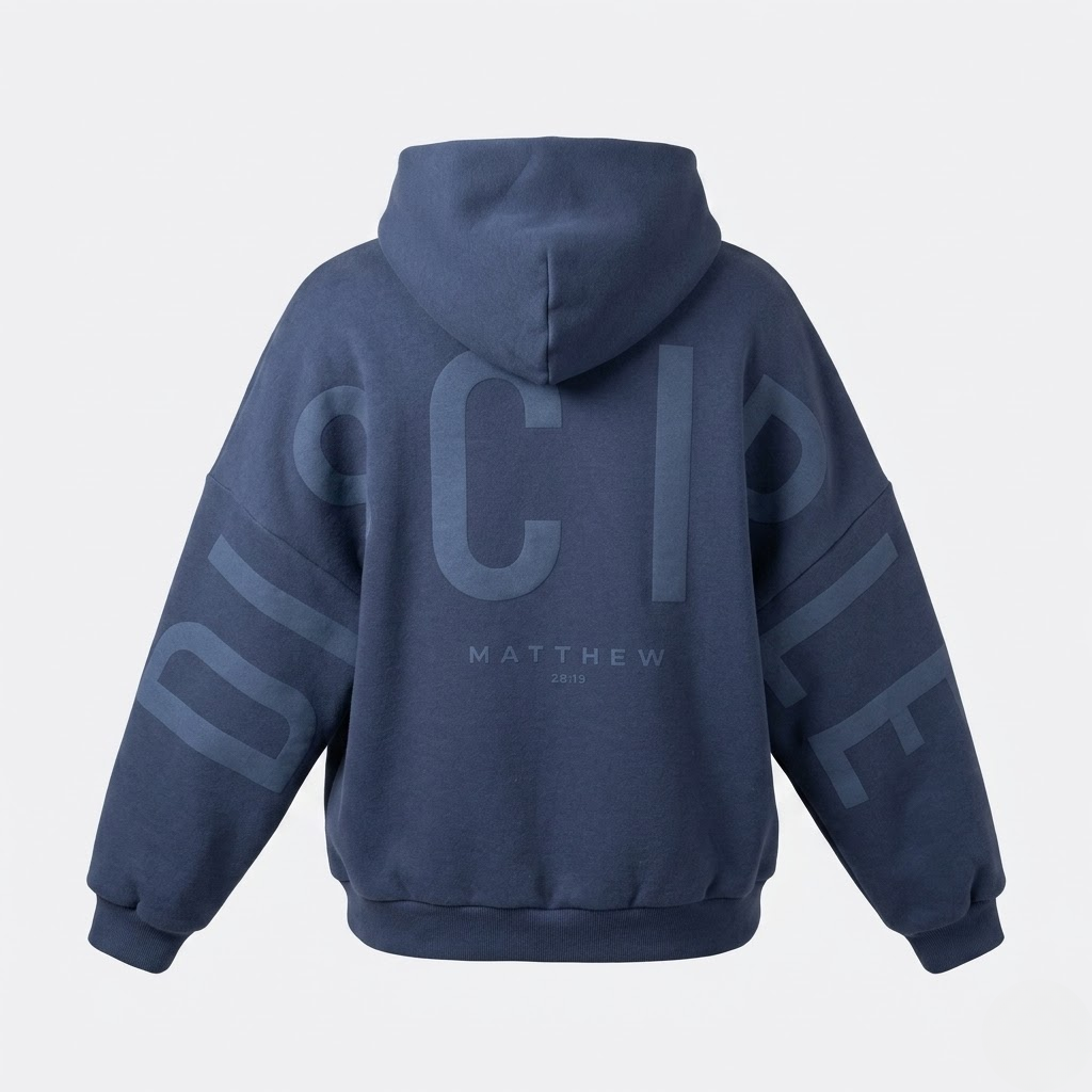 Essential Psalms Unisex Oversized Pullover Hoodie Streetwear