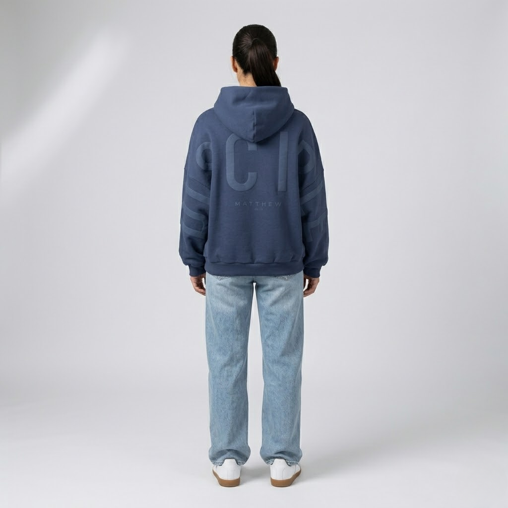 Essential Psalms Unisex Oversized Pullover Hoodie Streetwear
