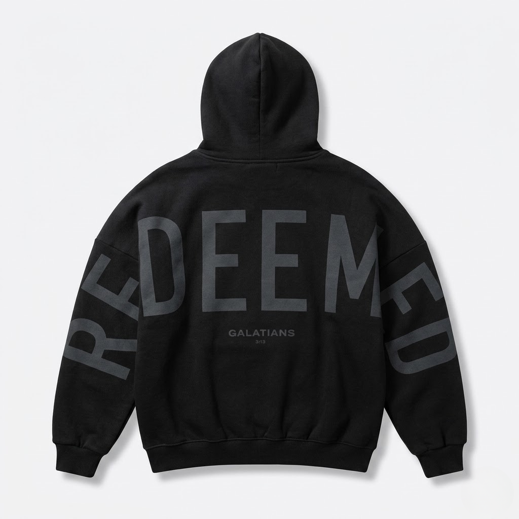 Essential Psalms Unisex Oversized Pullover Hoodie Streetwear