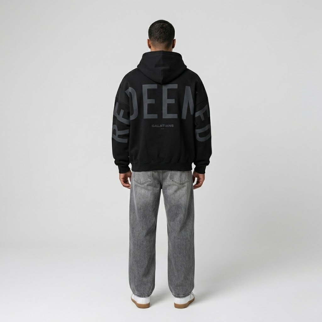 Essential Psalms Unisex Oversized Pullover Hoodie Streetwear