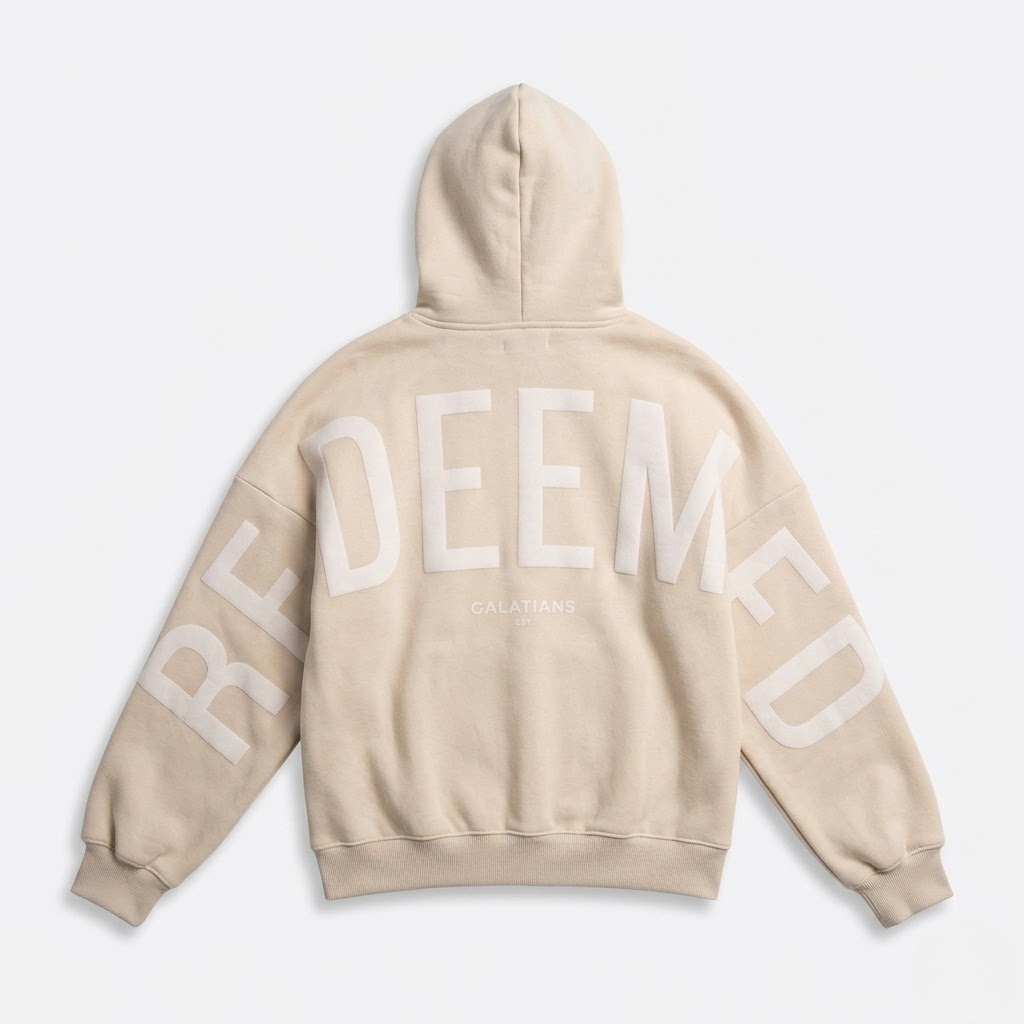 Essential Psalms Unisex Oversized Pullover Hoodie Streetwear