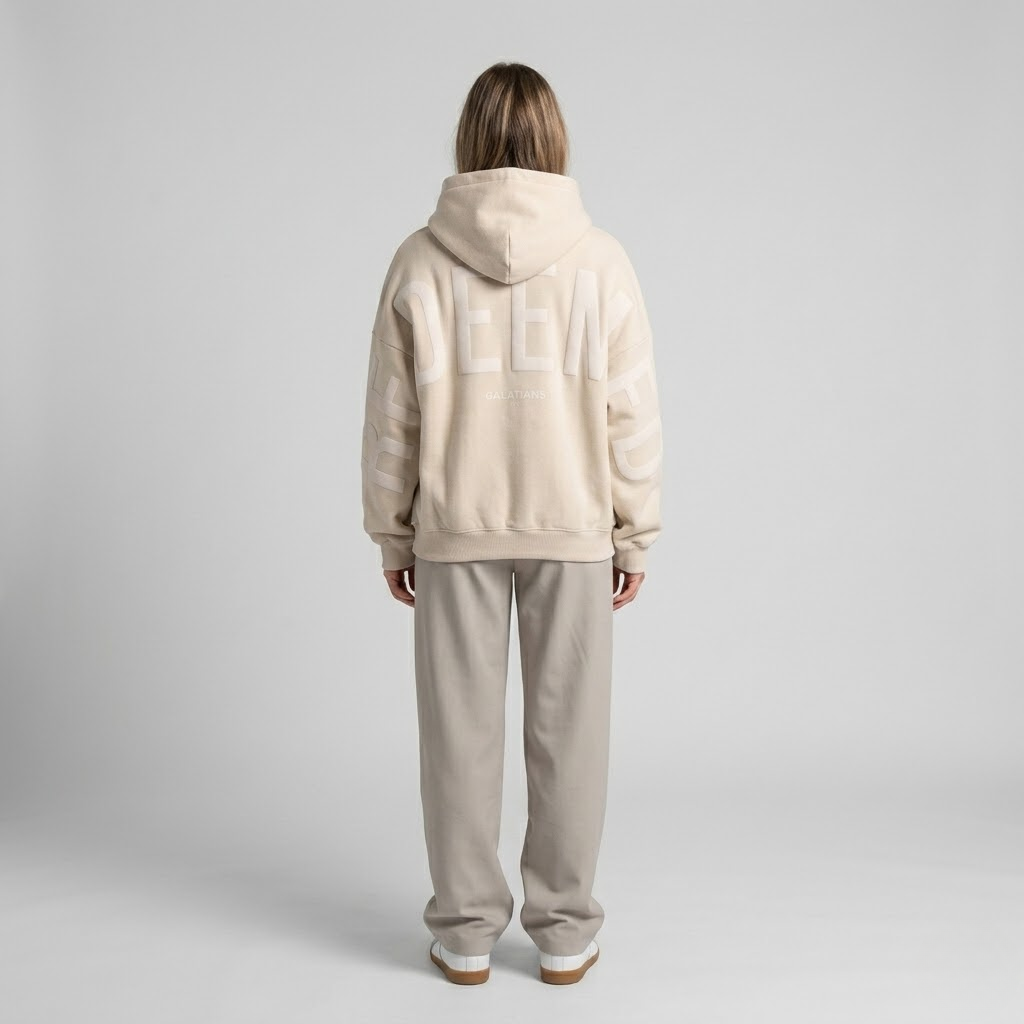 Essential Psalms Unisex Oversized Pullover Hoodie Streetwear