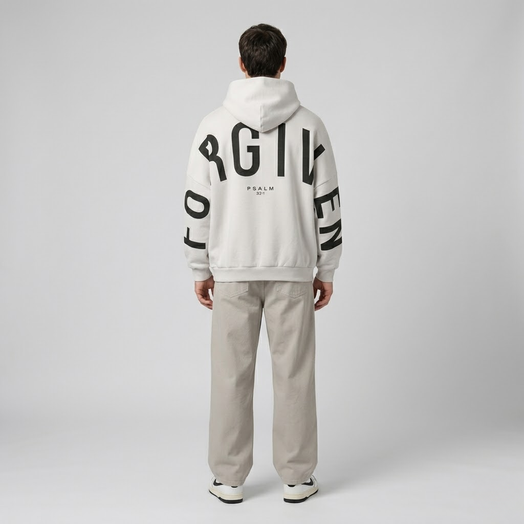 Essential Psalms Unisex Oversized Pullover Hoodie Streetwear