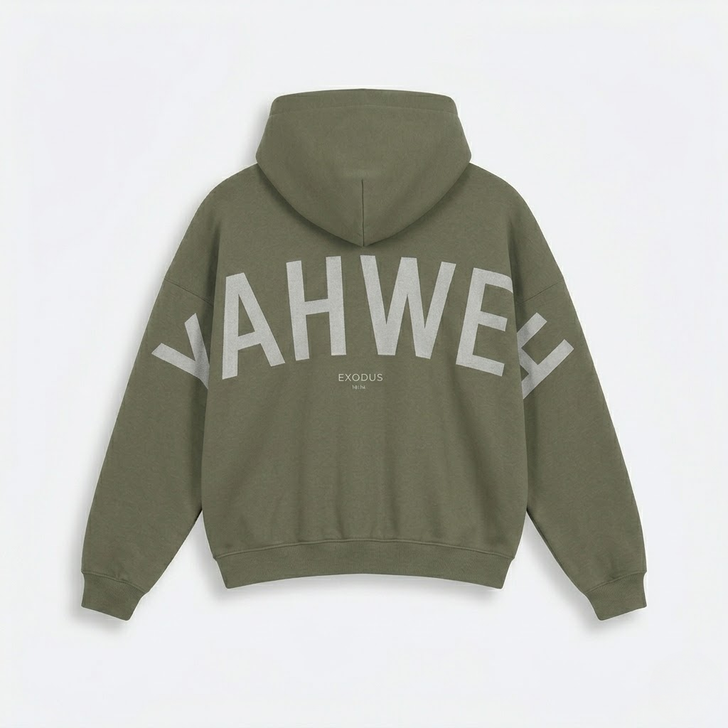 Essential Psalms Unisex Oversized Pullover Hoodie Streetwear