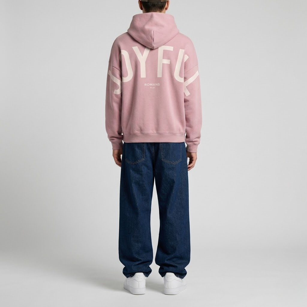 Essential Psalms Unisex Oversized Pullover Hoodie Streetwear