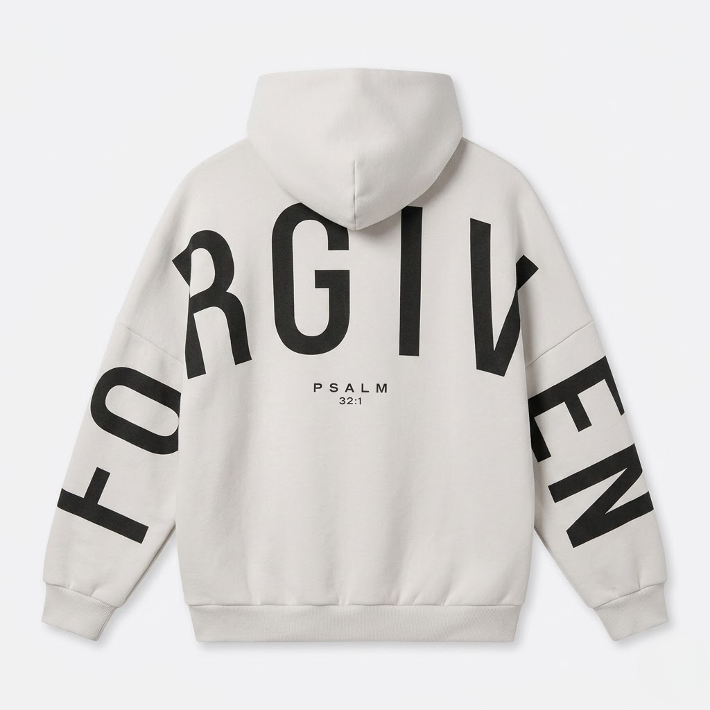 Essential Psalms Unisex Oversized Pullover Hoodie Streetwear
