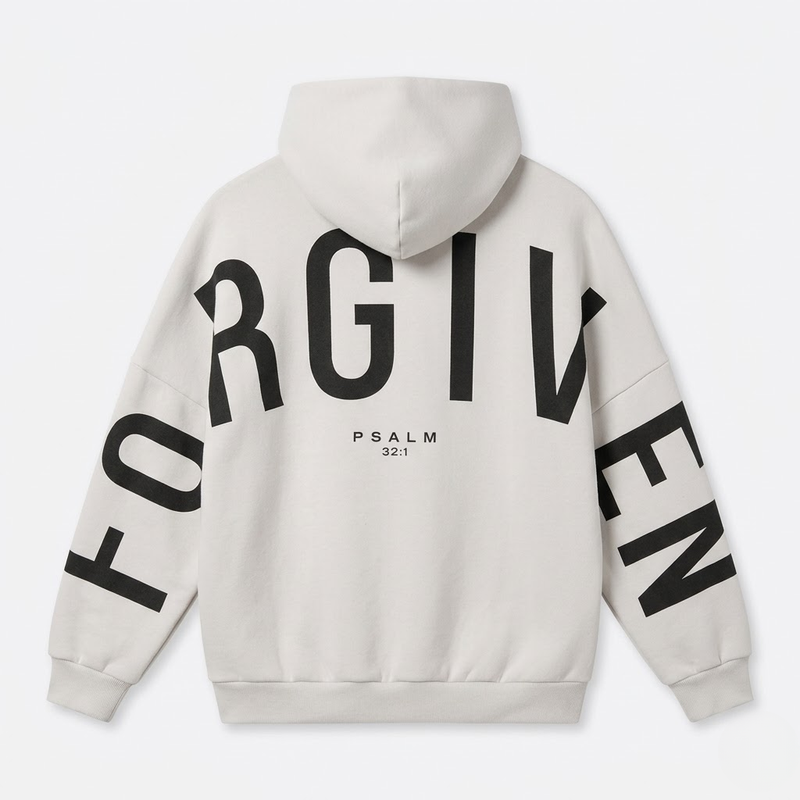 Essential Psalms Unisex Oversized Pullover Hoodie Streetwear