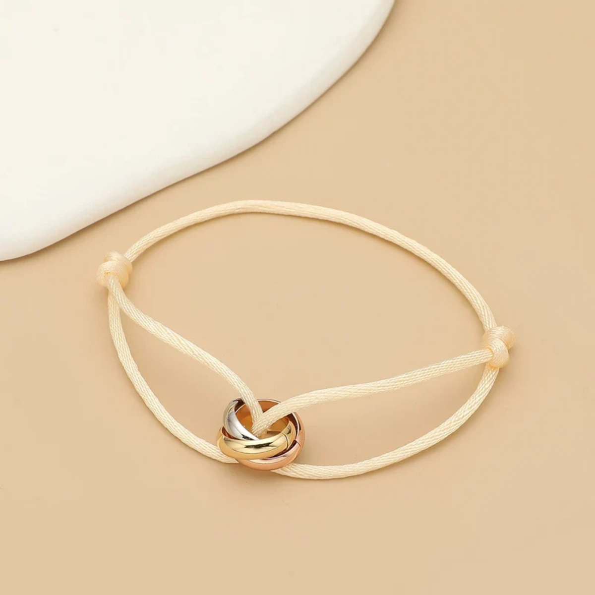 Eternal Trinity Rope Bracelet - Friendship Promise Bracelet