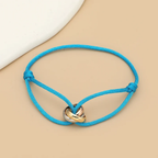 Eternal Trinity Rope Bracelet - Friendship Promise Bracelet