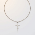 Faith Cross Pendant Chain Necklace