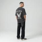 Faith Over Fear Bible Verse Vintage Washed T-Shirt | Y2K Oversized