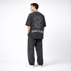 Faith Over Fear Bible Verse Vintage Washed T-Shirt | Y2K Oversized