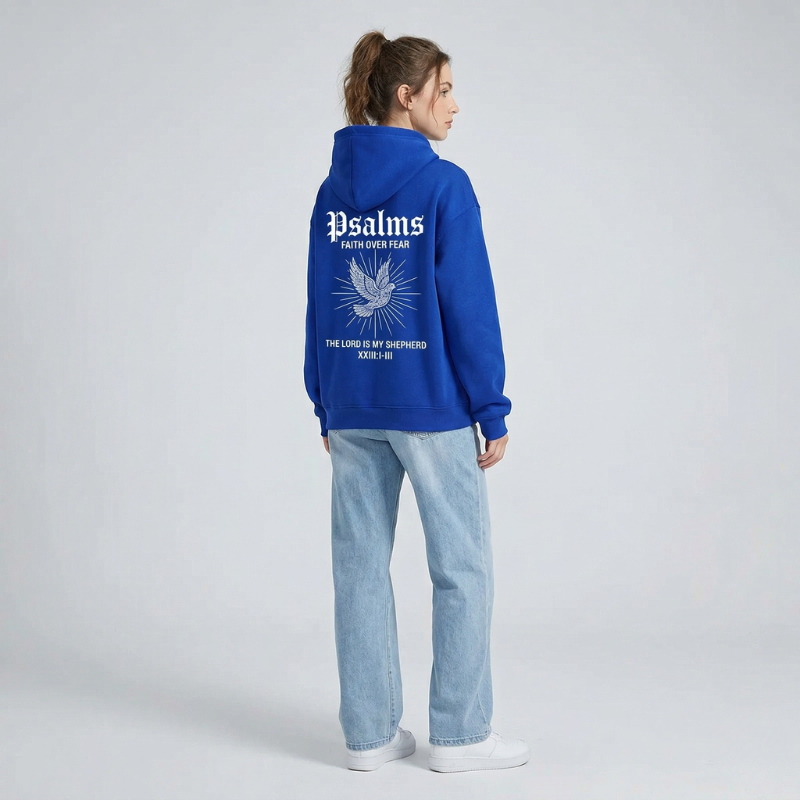 Faith Over Fear Psalms Unisex Hoodie | Y2K Streetwear