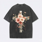 Fruit of The Spirit Christian Jesus Vintage Washed T-Shirt | Retro Streetwear