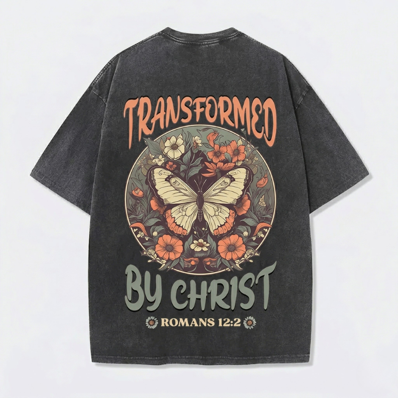 Fruit of The Spirit Christian Jesus Vintage Washed T-Shirt | Retro Streetwear