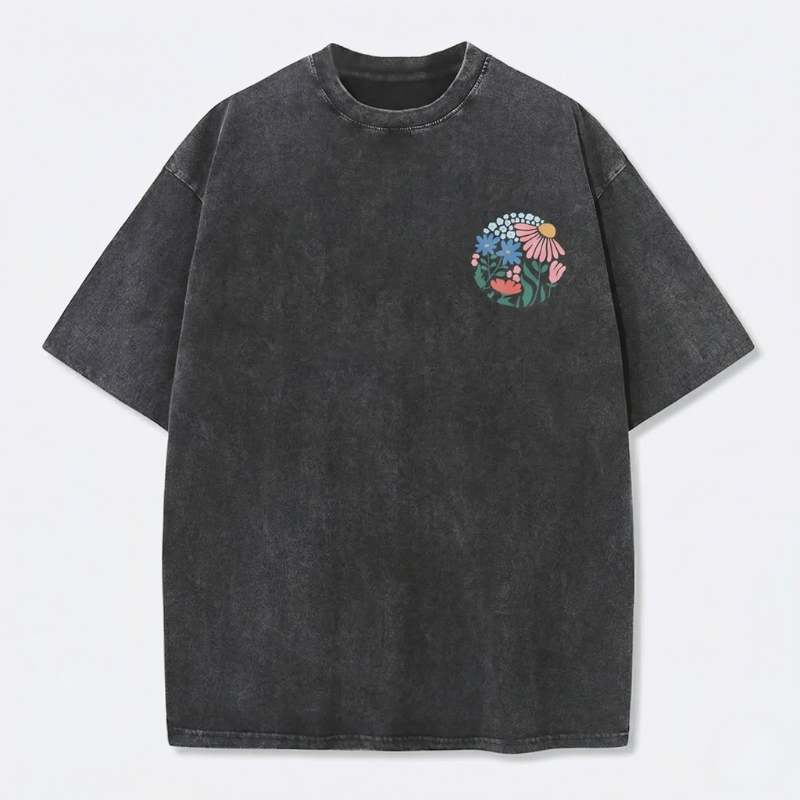 Fruit of The Spirit Christian Jesus Vintage Washed T-Shirt | Retro Streetwear