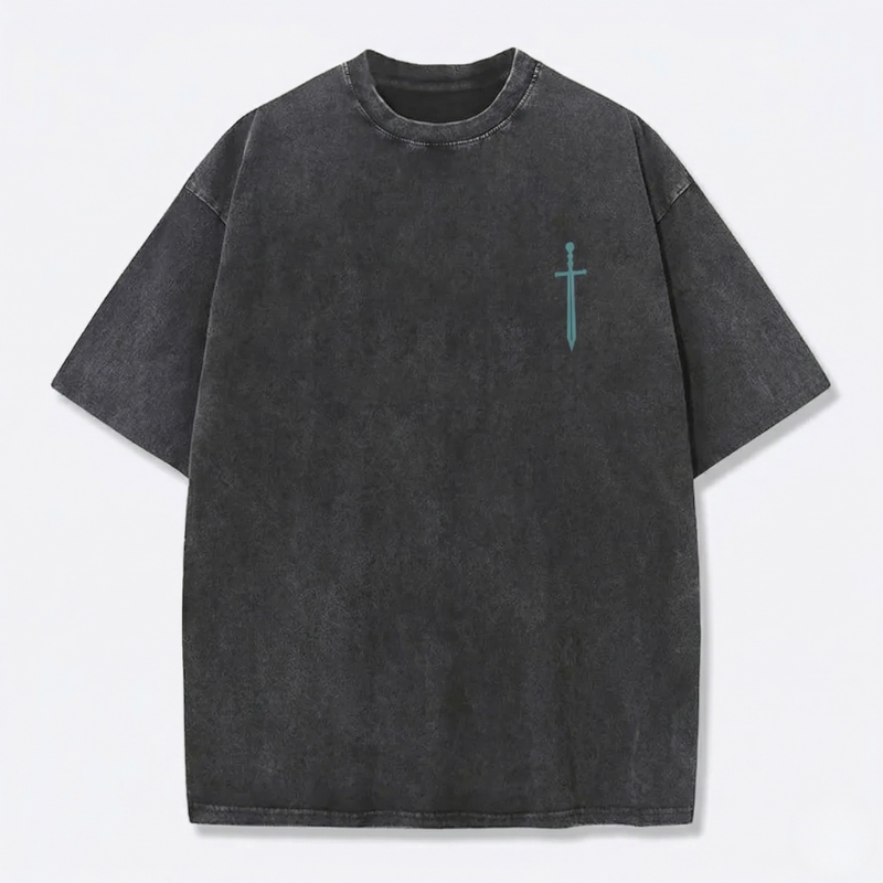 Fruit of The Spirit Christian Jesus Vintage Washed T-Shirt | Retro Streetwear
