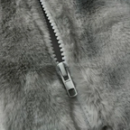 Fur Jacket Men Faux Lambswool Tie Dye Cross Streetwear