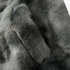 Fur Jacket Men Faux Lambswool Tie Dye Cross Streetwear