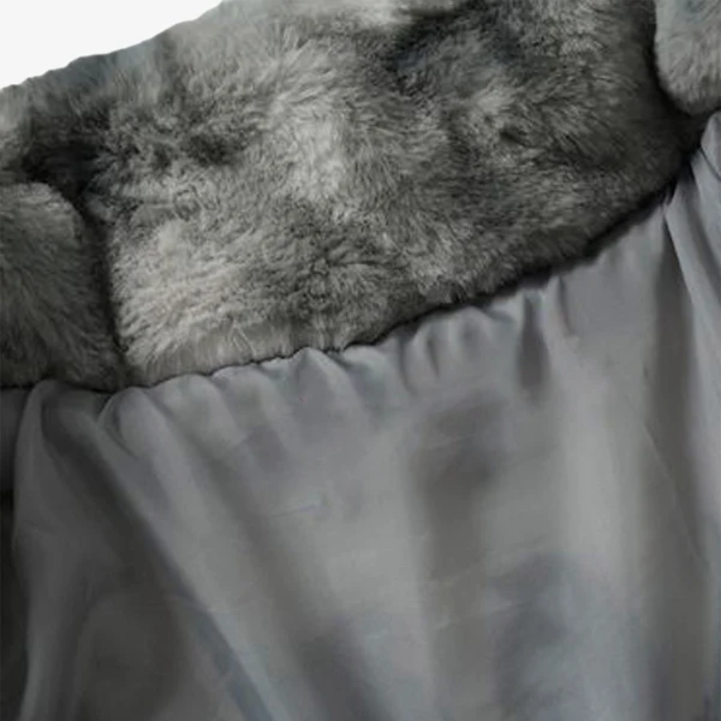 Fur Jacket Men Faux Lambswool Tie Dye Cross Streetwear