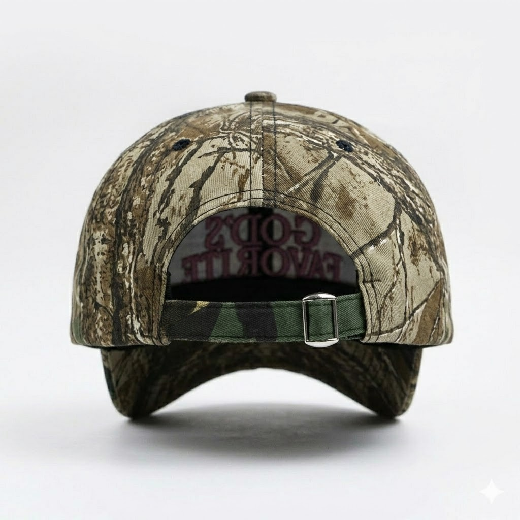 God's Favorite Camouflage Baseball Cap