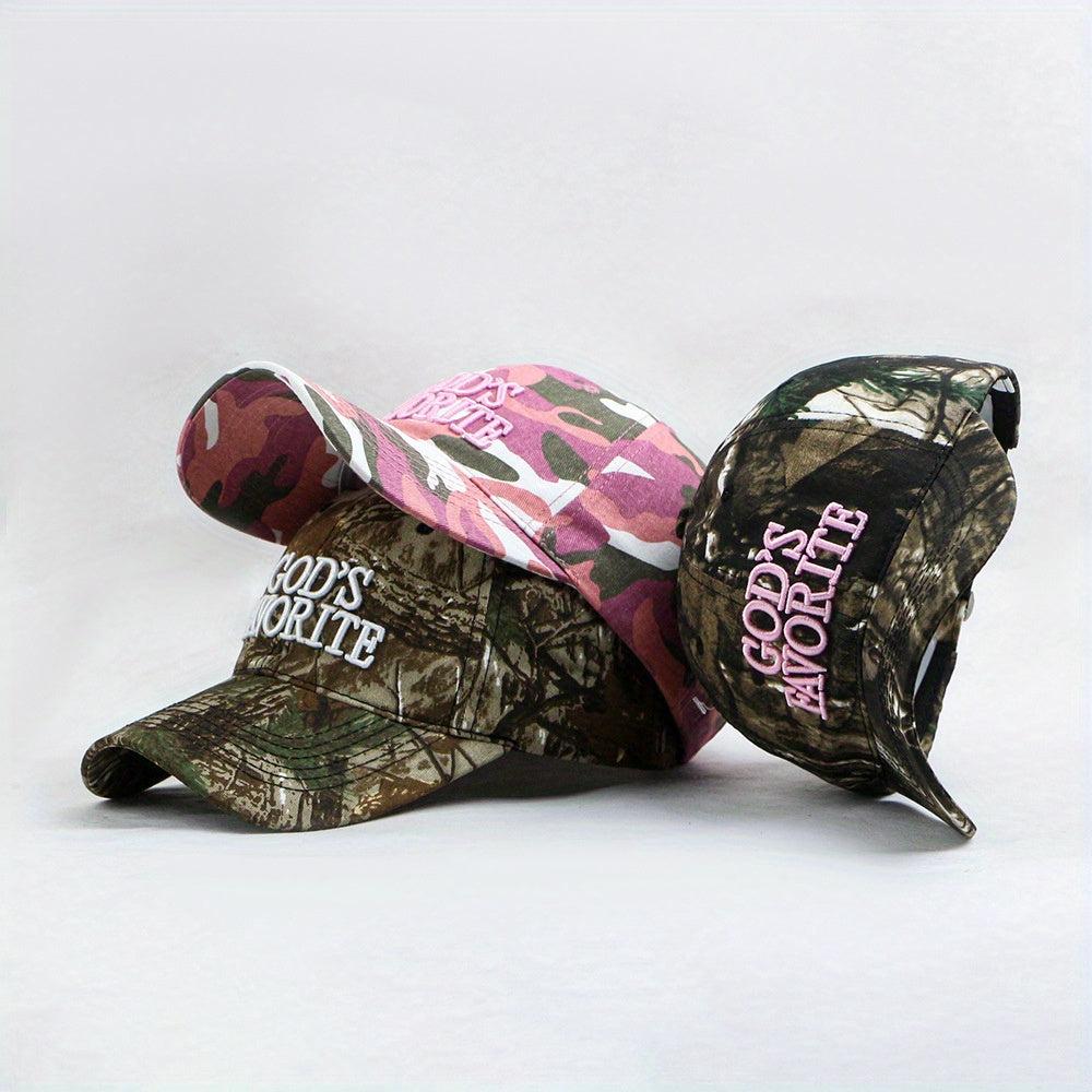 God's Favorite Camouflage Baseball Cap