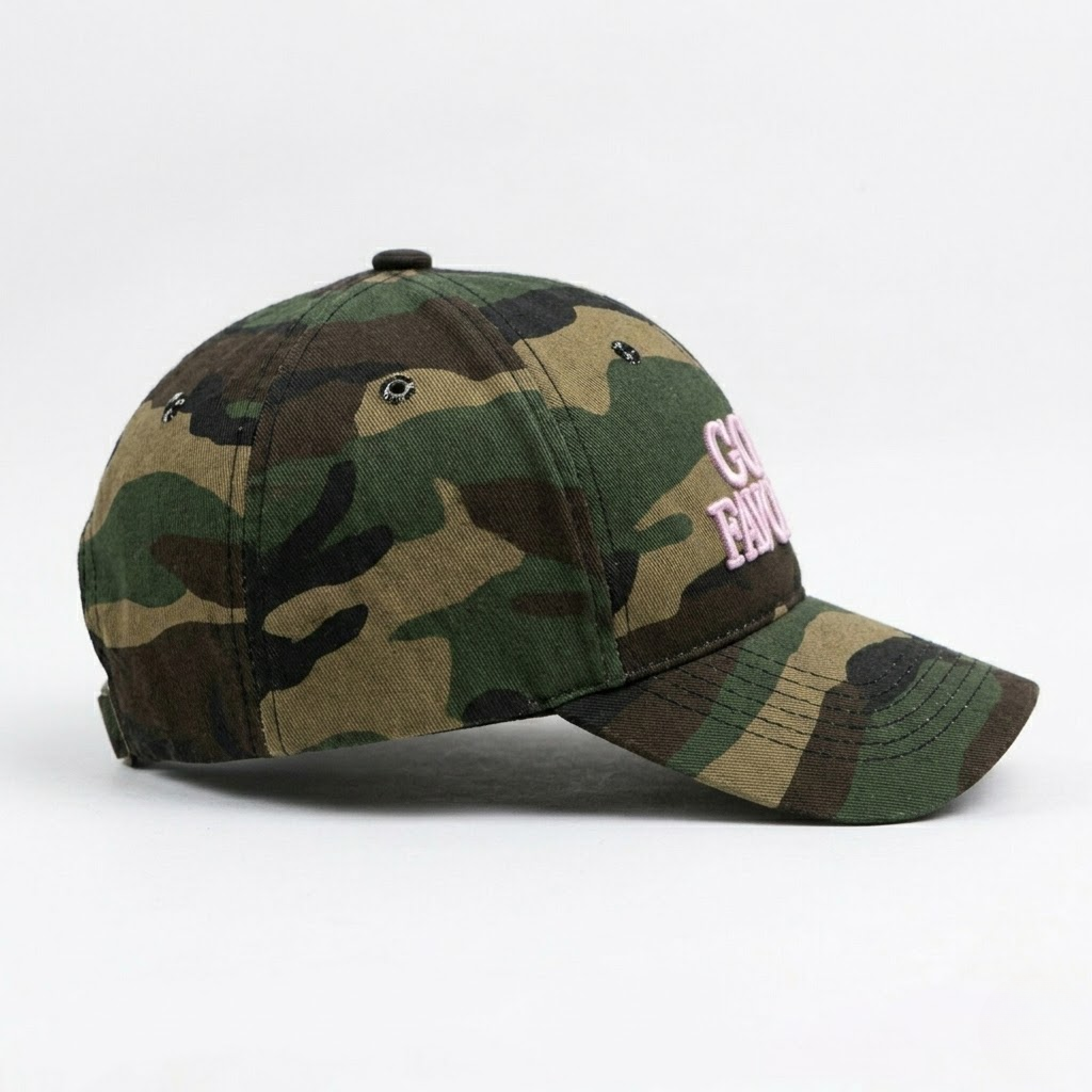 God's Favorite Camouflage Baseball Cap