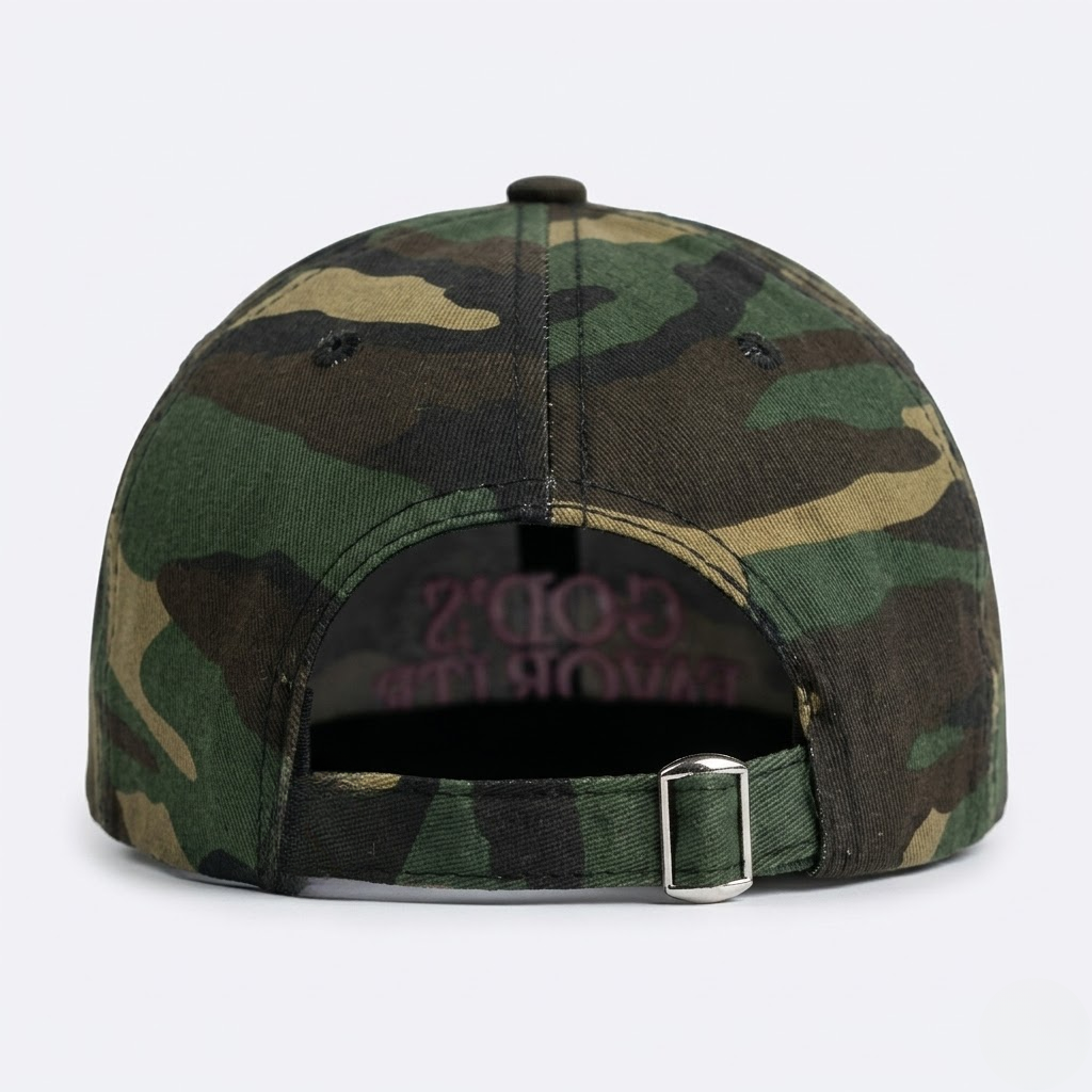 God's Favorite Camouflage Baseball Cap