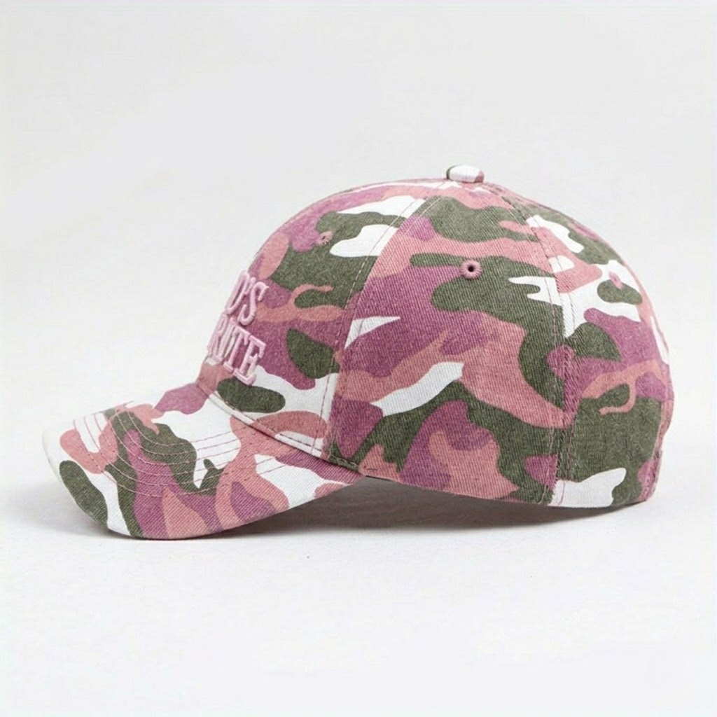 God's Favorite Camouflage Baseball Cap