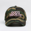 God's Favorite Camouflage Baseball Cap