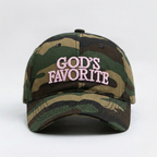 God's Favorite Camouflage Baseball Cap