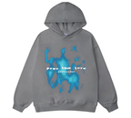 Graphic Oversized Hoodie Men - Y2K Print Streetwear Pullover