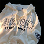 Graphic Oversized Hoodie Women - Y2K Print Streetwear