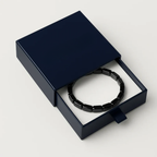 Hematite Bracelet - Mens Magnetic Stone - With Gift Box