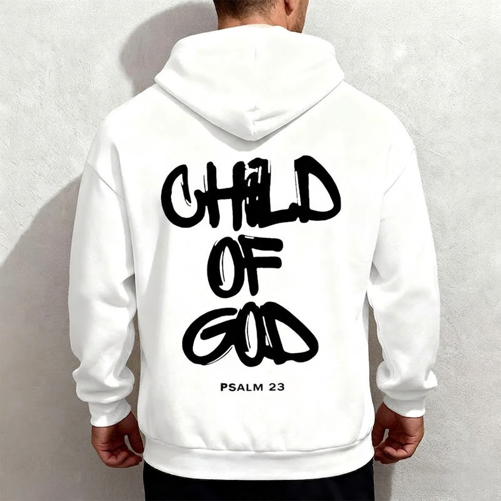 Hoodie Unisex | Faith Graffiti Child of God-Tithesource-
