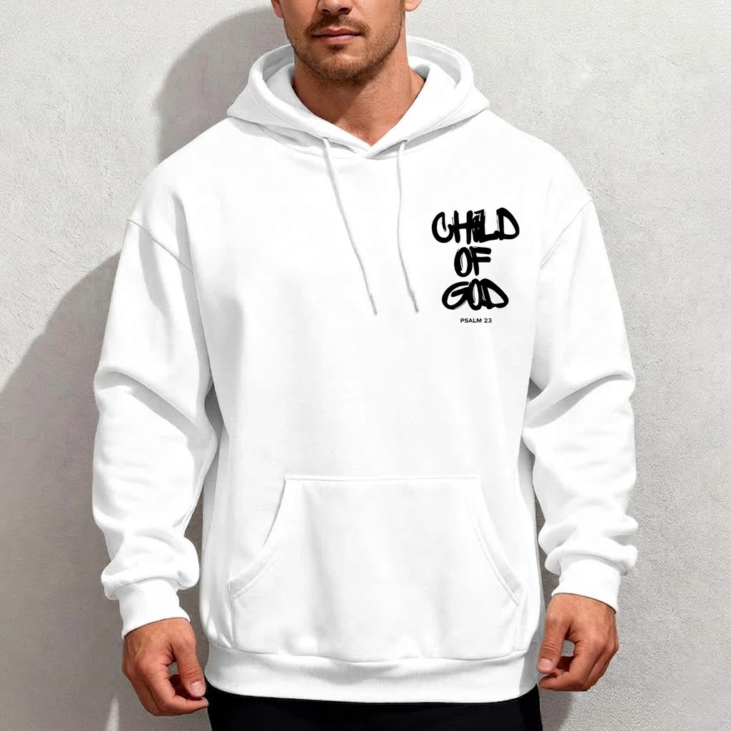 Hoodie Unisex | Faith Graffiti Child of God-Tithesource-