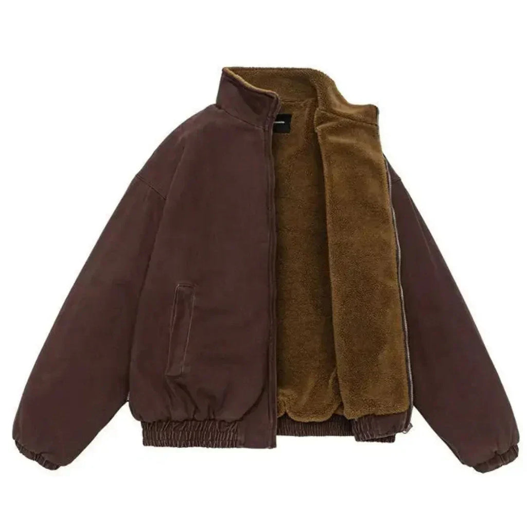 Insulating Padded Jacket - Boxy Fit - Cotton