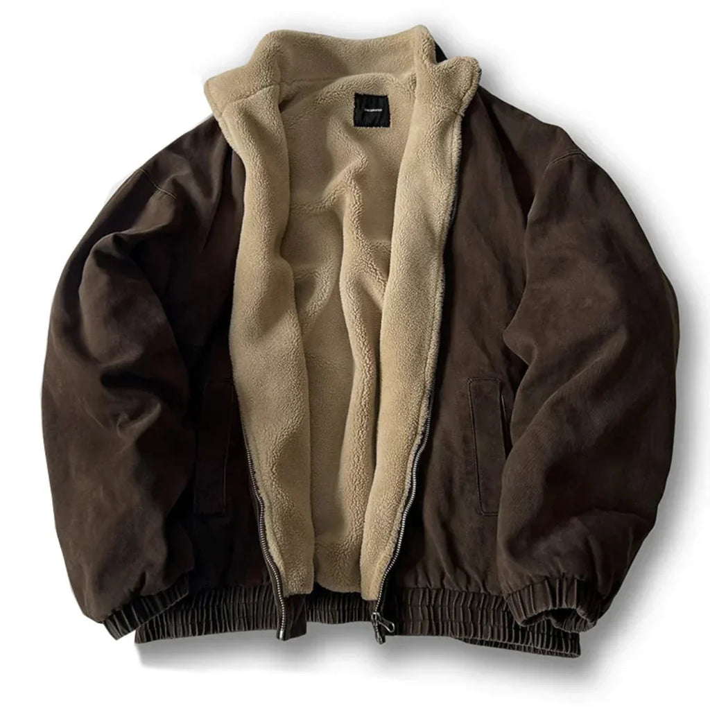Insulating Padded Jacket - Boxy Fit - Cotton