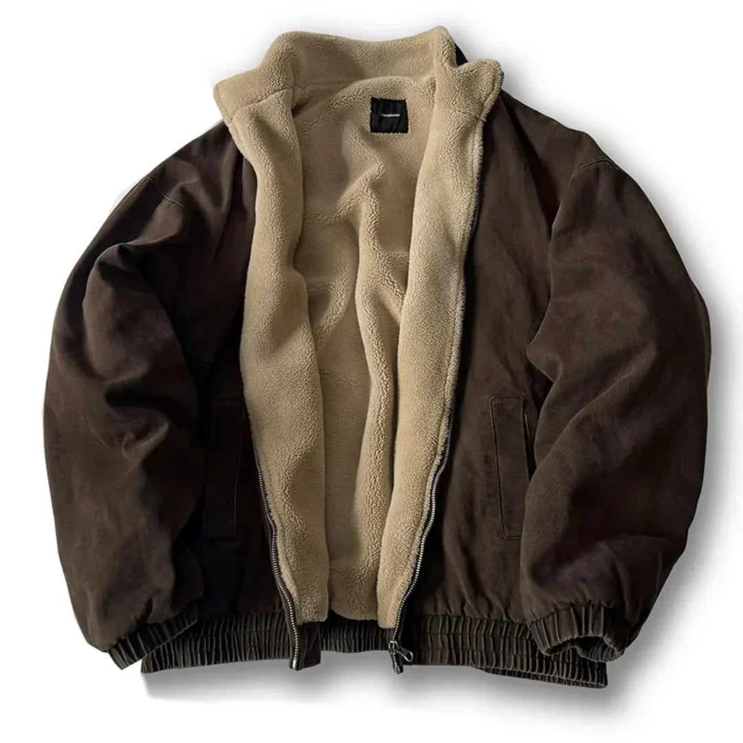 Insulating Padded Jacket - Boxy Fit - Cotton
