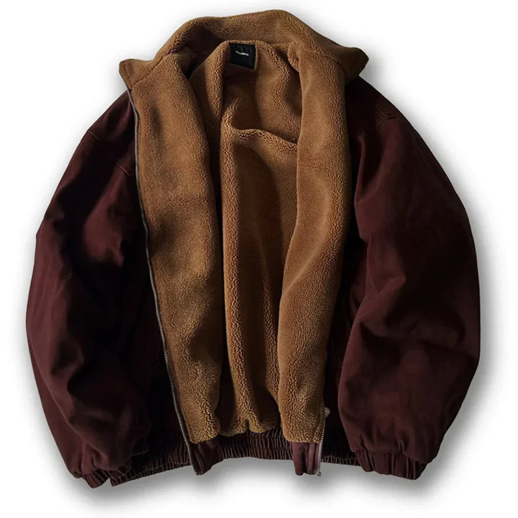 Insulating Padded Jacket - Boxy Fit - Cotton