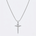 Jesus Cross Pendant Necklace | Choker Chain Style