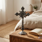 Jesus Crucifix Sculpture | Catholic Home Decor Cross Statue