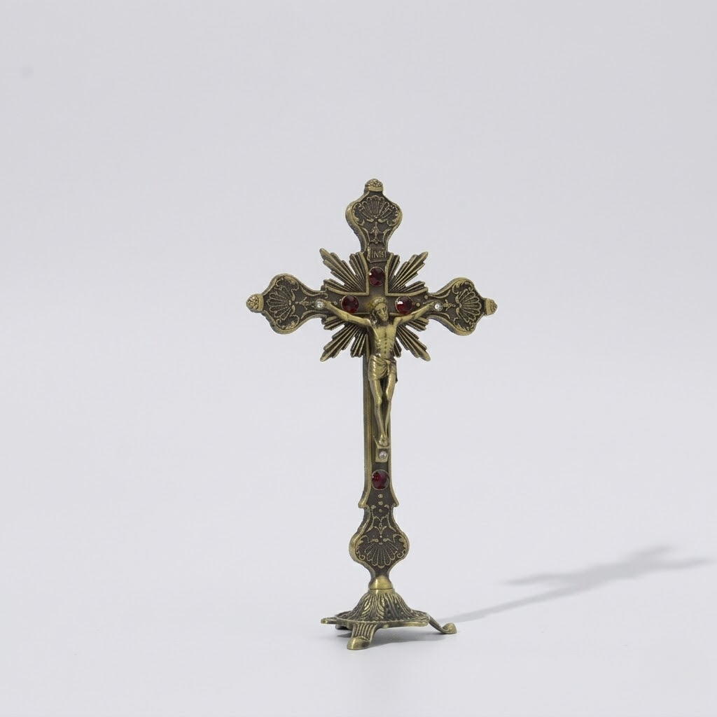 Jesus Crucifix Sculpture | Catholic Home Decor Cross Statue