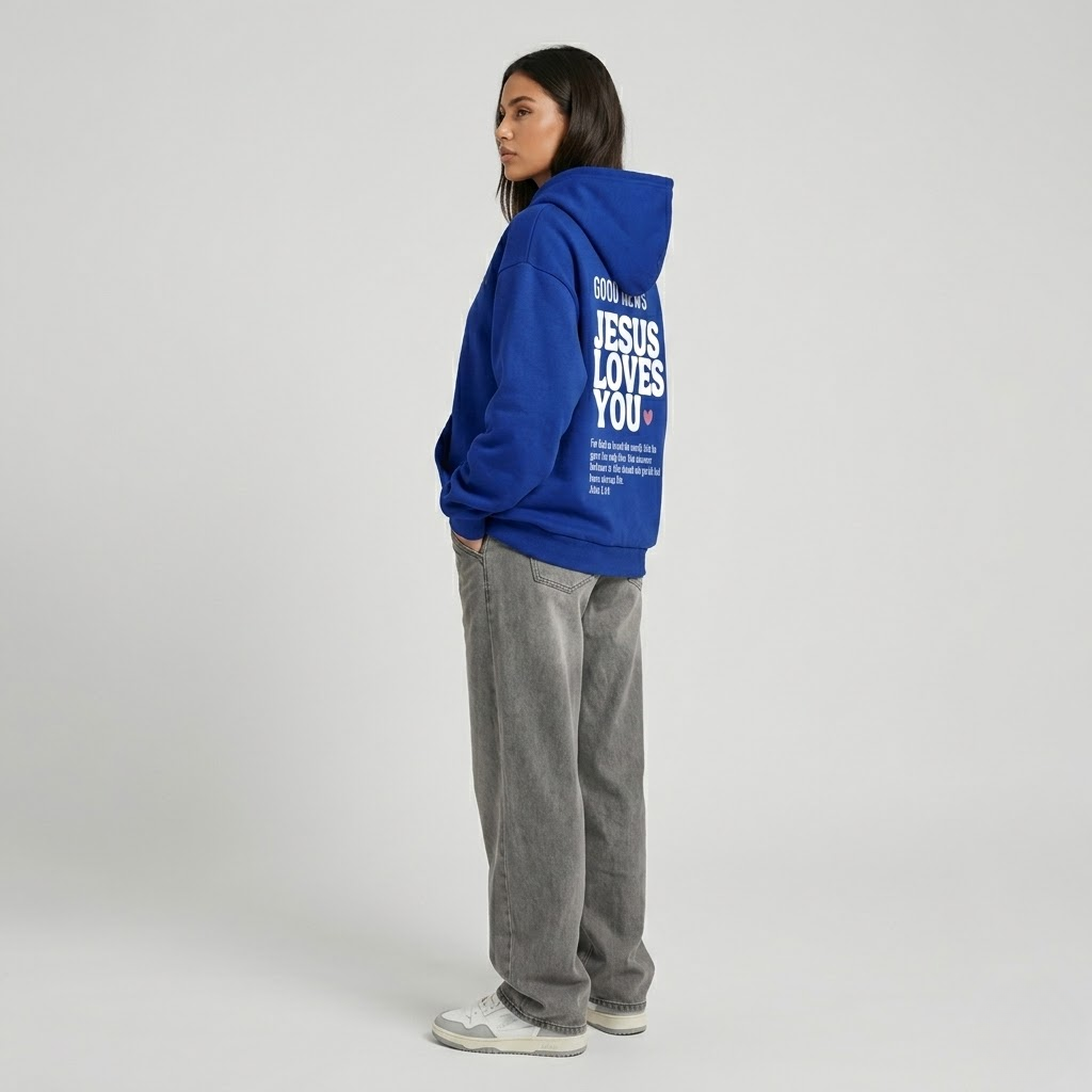 Jesus Loves You Pullover Hoodie