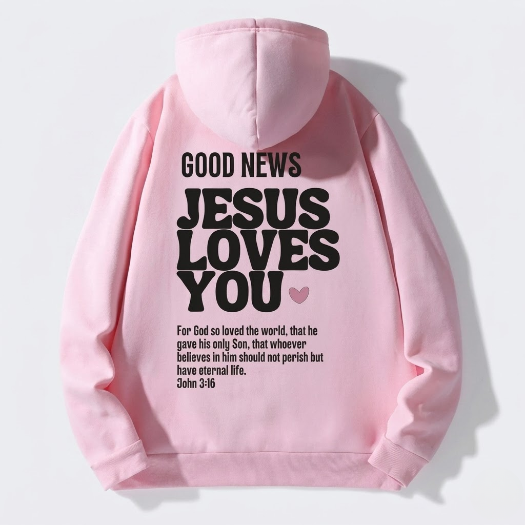 Jesus Loves You Pullover Hoodie