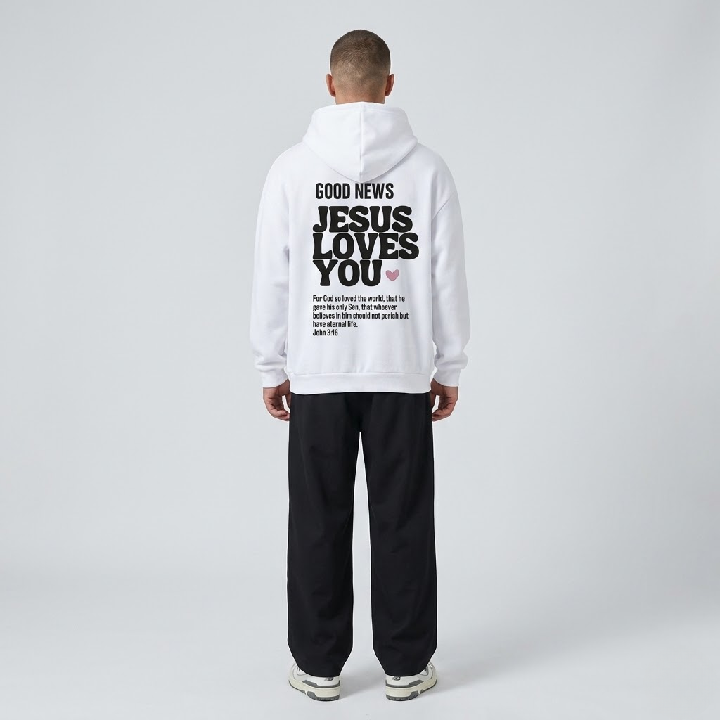 Jesus Loves You Pullover Hoodie