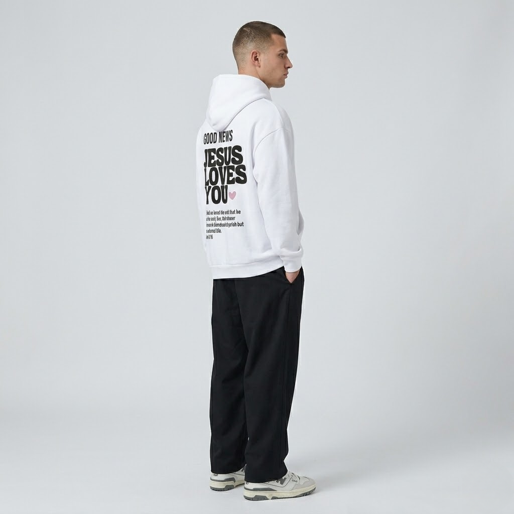 Jesus Loves You Pullover Hoodie