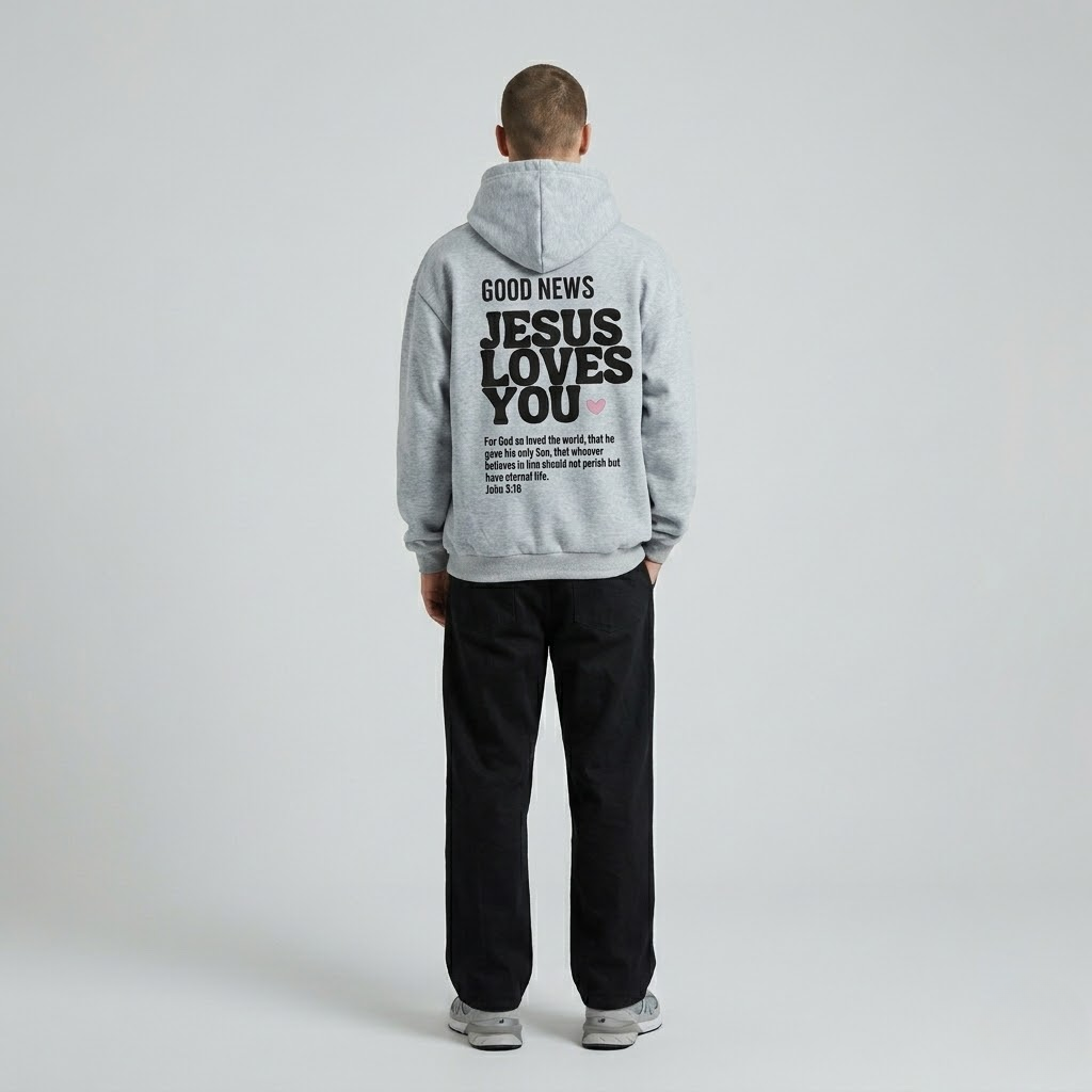 Jesus Loves You Pullover Hoodie