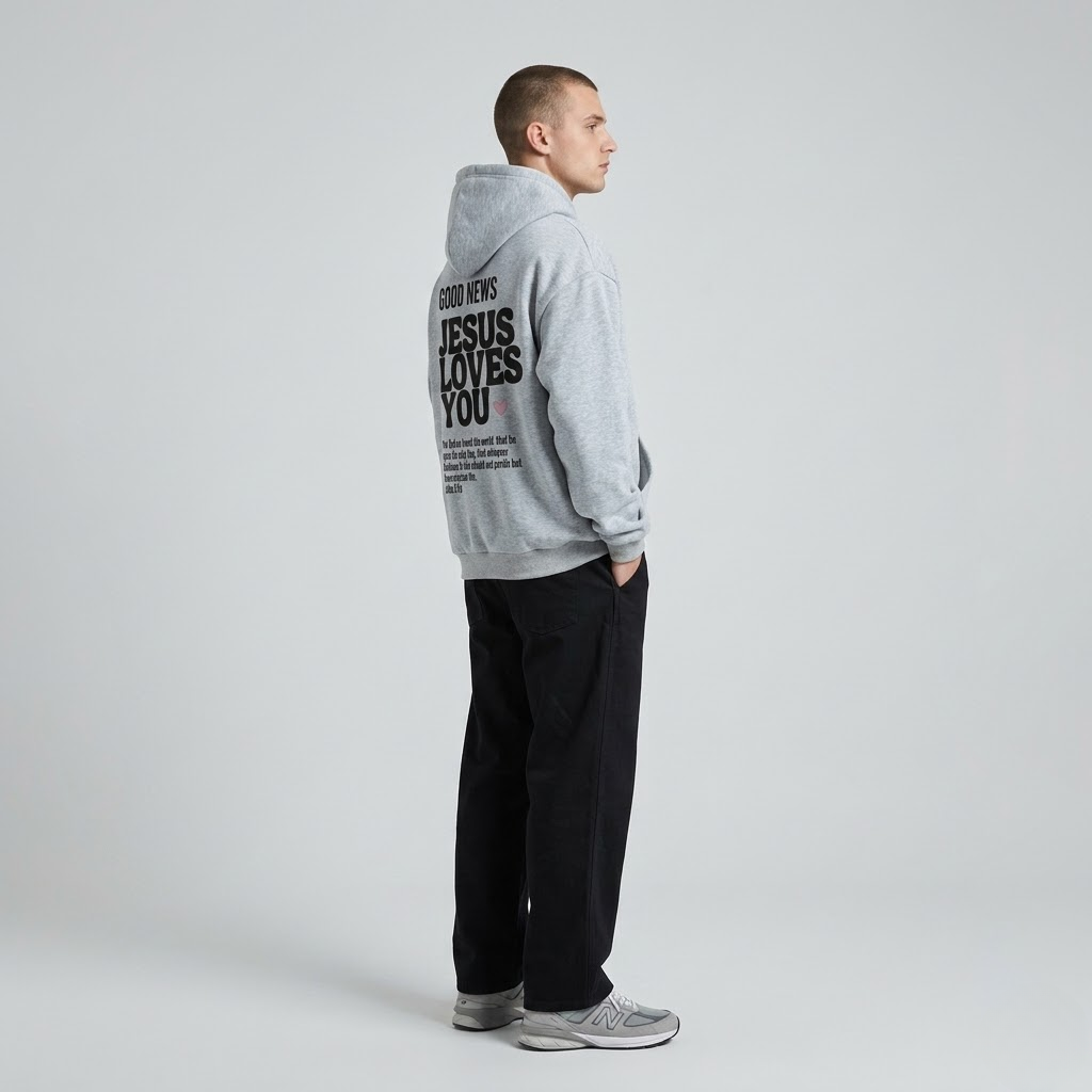 Jesus Loves You Pullover Hoodie